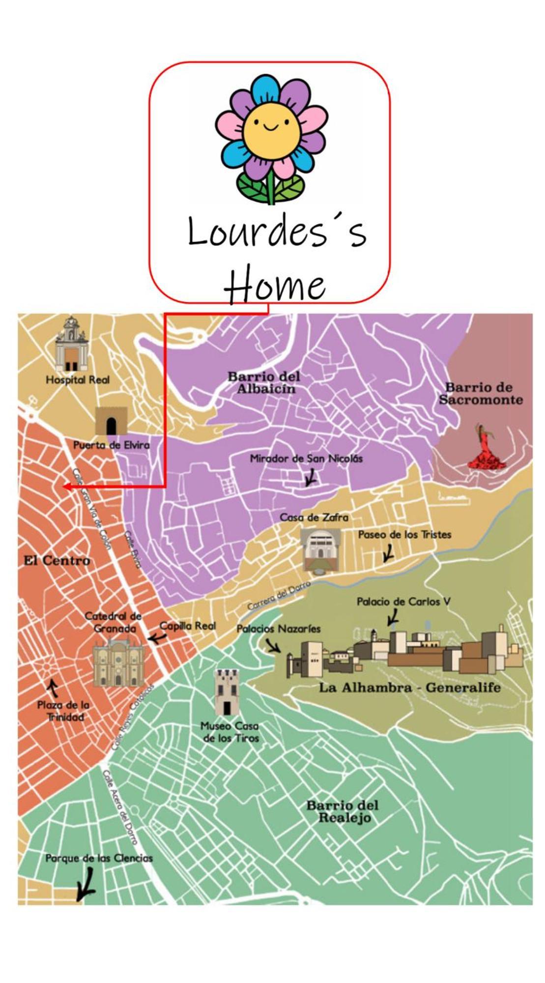 Lourdes'S Home Granada Eksteriør billede